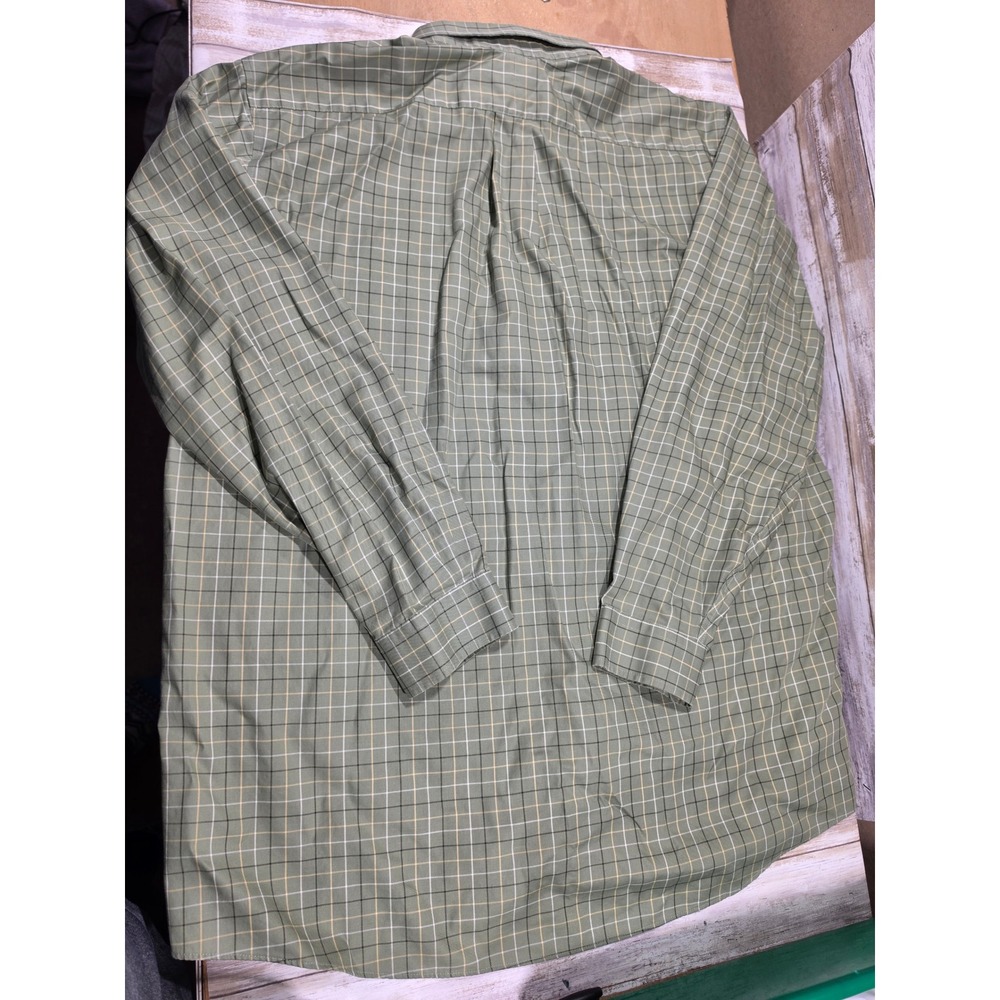 1- L.L. Bean Mens XXL Tall & 1-XL Wrinkle Resistant Traditional Fit Plaid Shirts - Picture 4 of 16